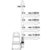 Schmutzwasser-Tauchpumpe '16000' 450 W 16000 l/h