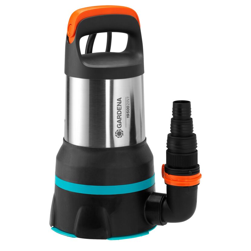 Klar- und Schmutzwasser-Tauchpumpe 860 W 19500 l/h