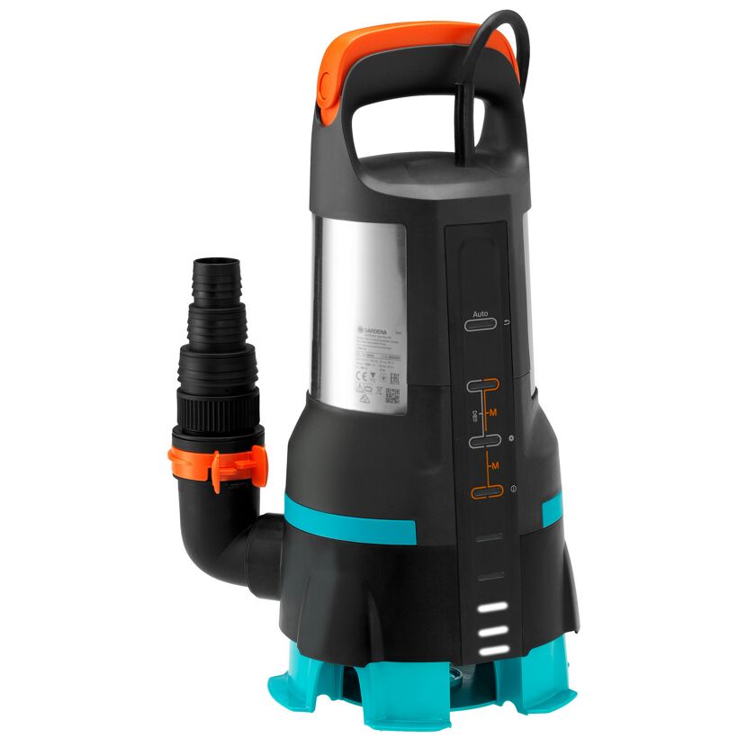Klar- und Schmutzwasser-Tauchpumpe 860 W 19500 l/h