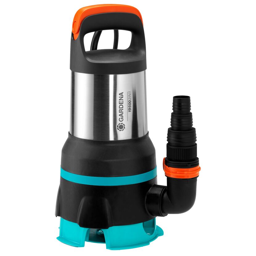Klar- und Schmutzwasser-Tauchpumpe 860 W 19500 l/h