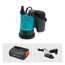 Akku-Klarwasser-Tauchpumpe '2000/2 18V Power4All' Ready-To-Use Set