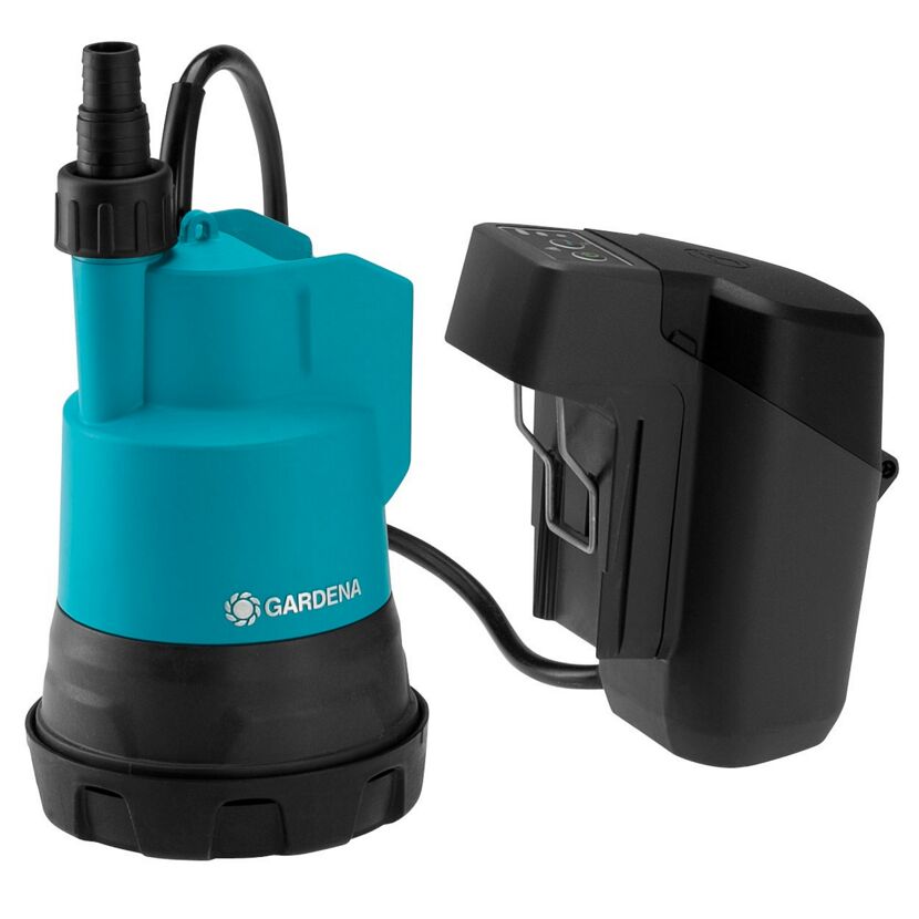 Akku-Klarwasser-Tauchpumpe '2000/2 18V Power4All solo' 2000 l/h