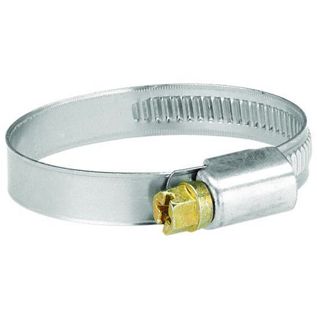 Metallene Schlauchschelle mit Schraube