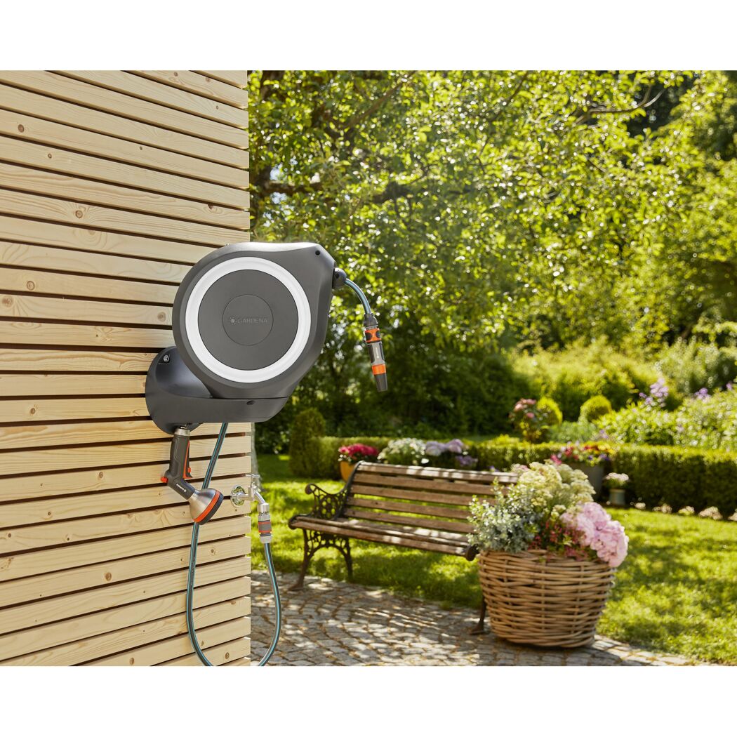 Gardena Wand-Schlauchbox 'RollUp M' 20 m