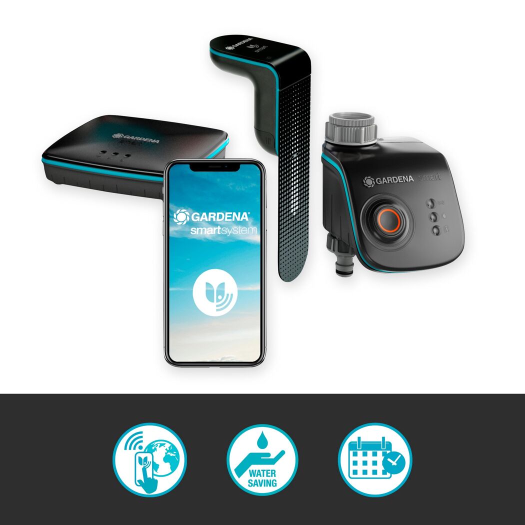 Bewässerungssteuerungs-Set 'smart Sensor Control', 3-teilig
