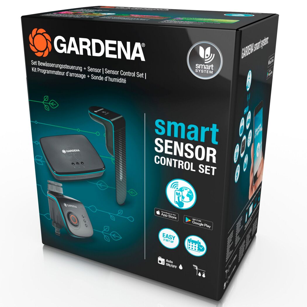 Bewässerungssteuerungs-Set 'smart Sensor Control', 3-teilig