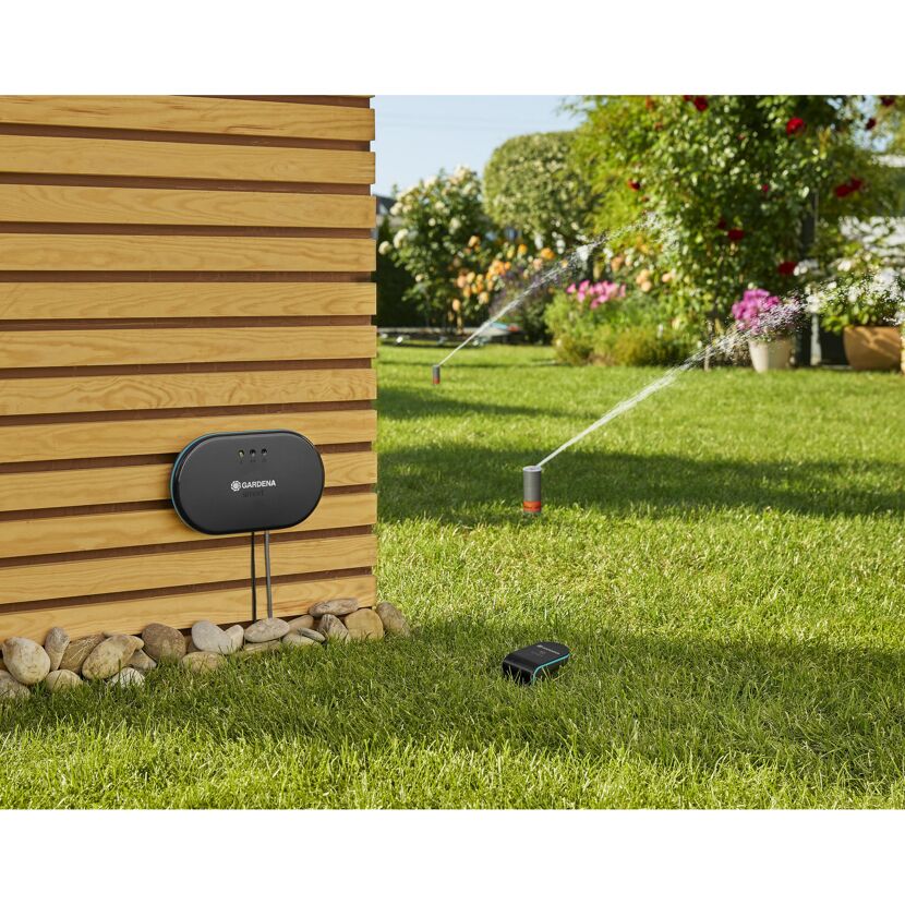 Gardena smart Bewässerungssteuerung im Garten