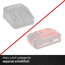 Akku-Tauchdruck- und Regenfasspumpe 'GE-PP 18 RB Li' Power X-Change 18 W 3000 l/h