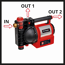 Gartenpumpe 'GE-GP 1246 N FS' 4600 l/h