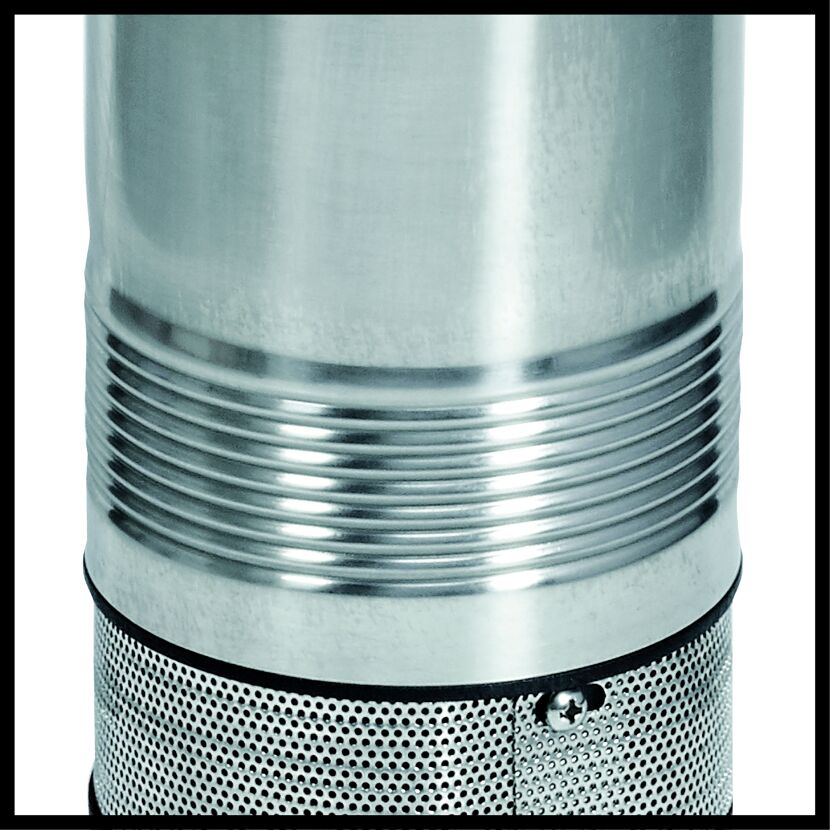 Nahaufnahme einer Tiefbrunnenpumpe GE-DW 1100