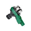 Grüner Hahnverbinder für Indoor-Wasserhähne