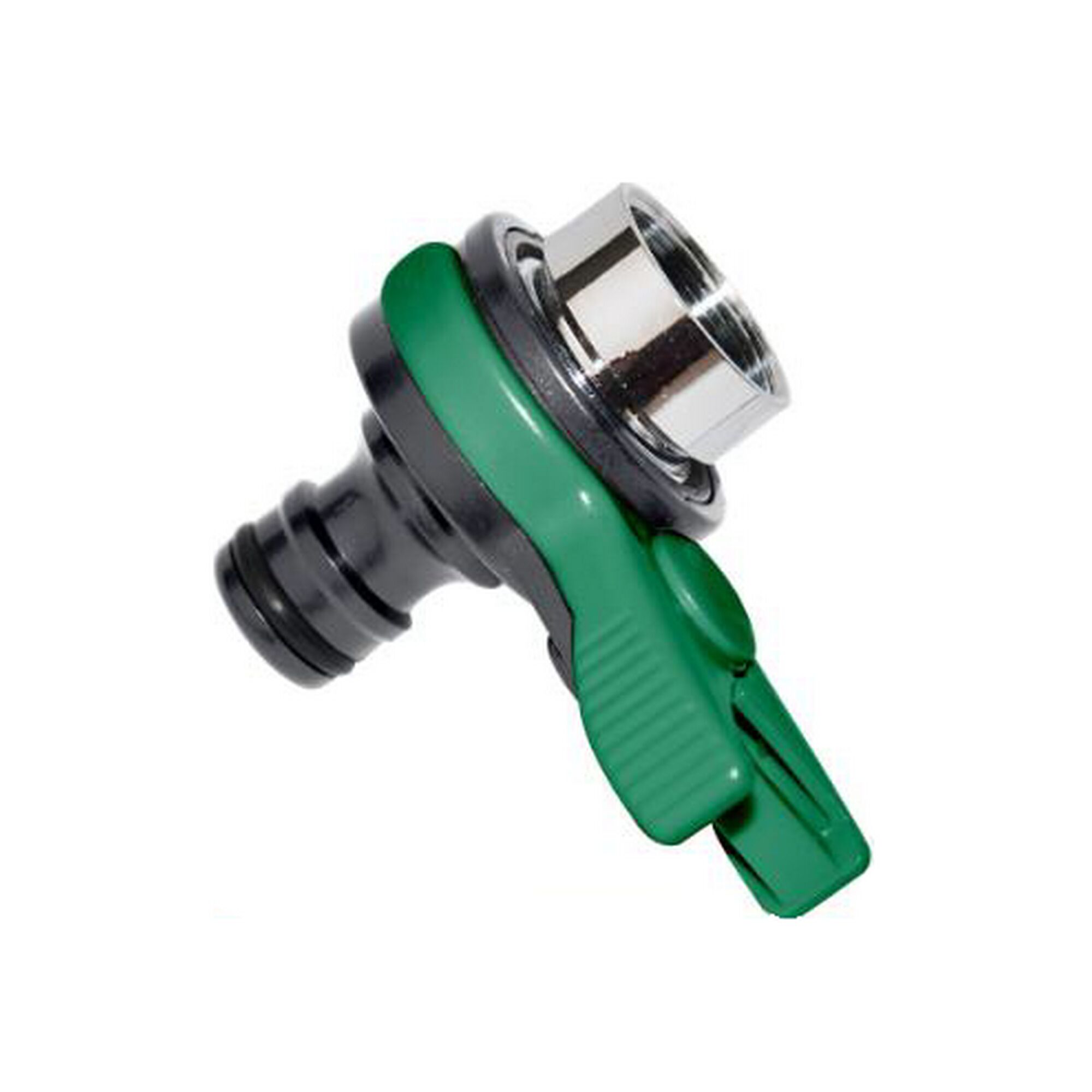 Grüner Hahnverbinder für Indoor-Wasserhähne