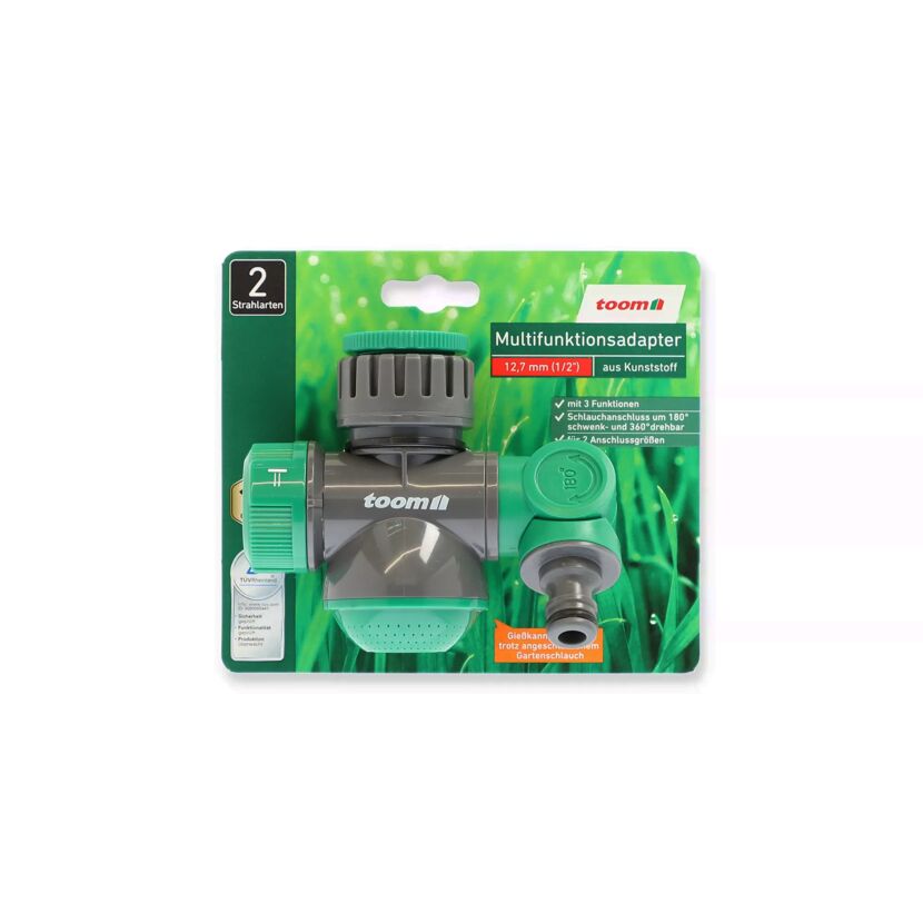 Multifunktionsadapter Kunststoff 1/2"