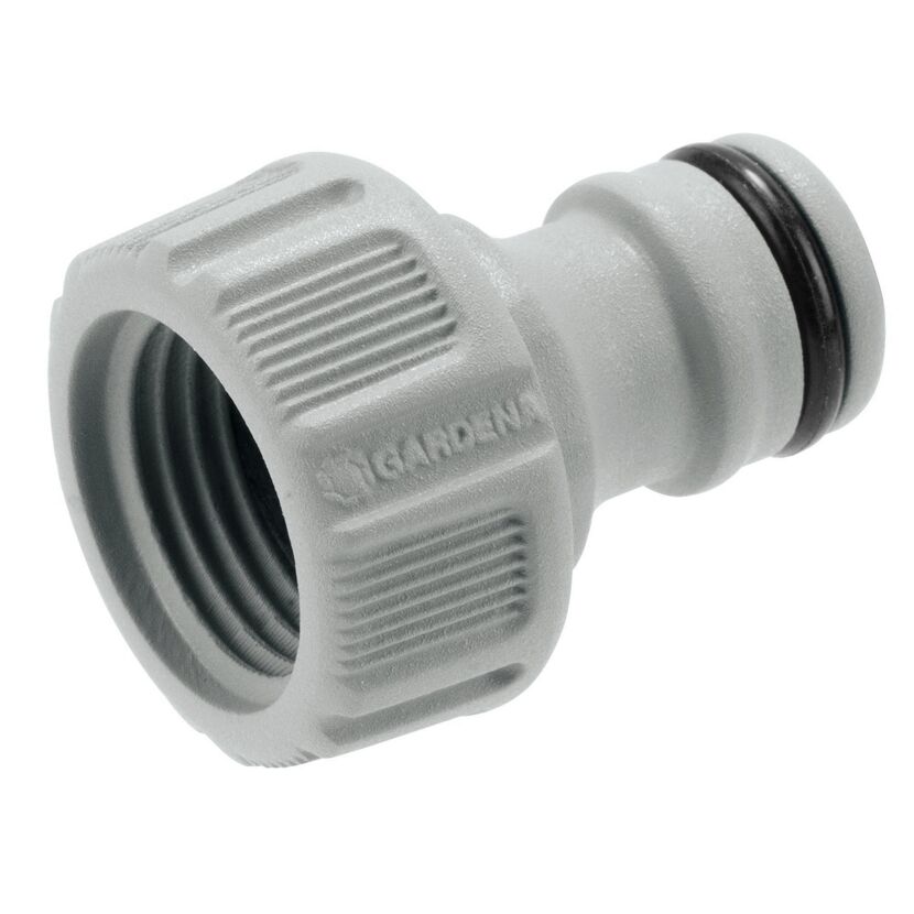 Hahnverbinder 'Original' 21 mm (1/2") grau