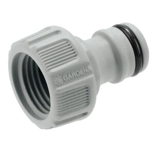 Hahnverbinder 'Original' 21 mm (1/2") grau