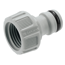 Hahnverbinder 'Original' 21 mm (1/2") grau