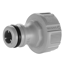 Hahnverbinder 'Original' 21 mm (1/2") grau