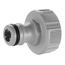 Hahnverbinder 'Original' 26,5 mm (3/4") grau