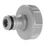 Hahnverbinder 'Original' 33,3 mm (1") grau