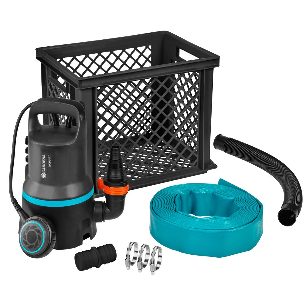 Tauchpumpen-Set '9000' 38 mm (1 1/2") 300 W 9000 l/h