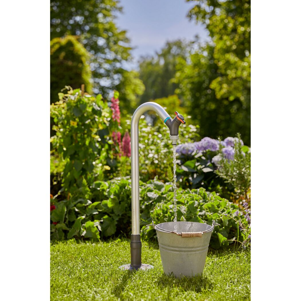 Garten-Wasserhahn 'Pipeline' 19 mm (3/4") Aluminium