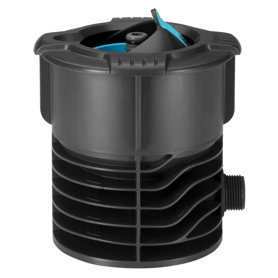 Schwarze Wassersteckdose Pipeline