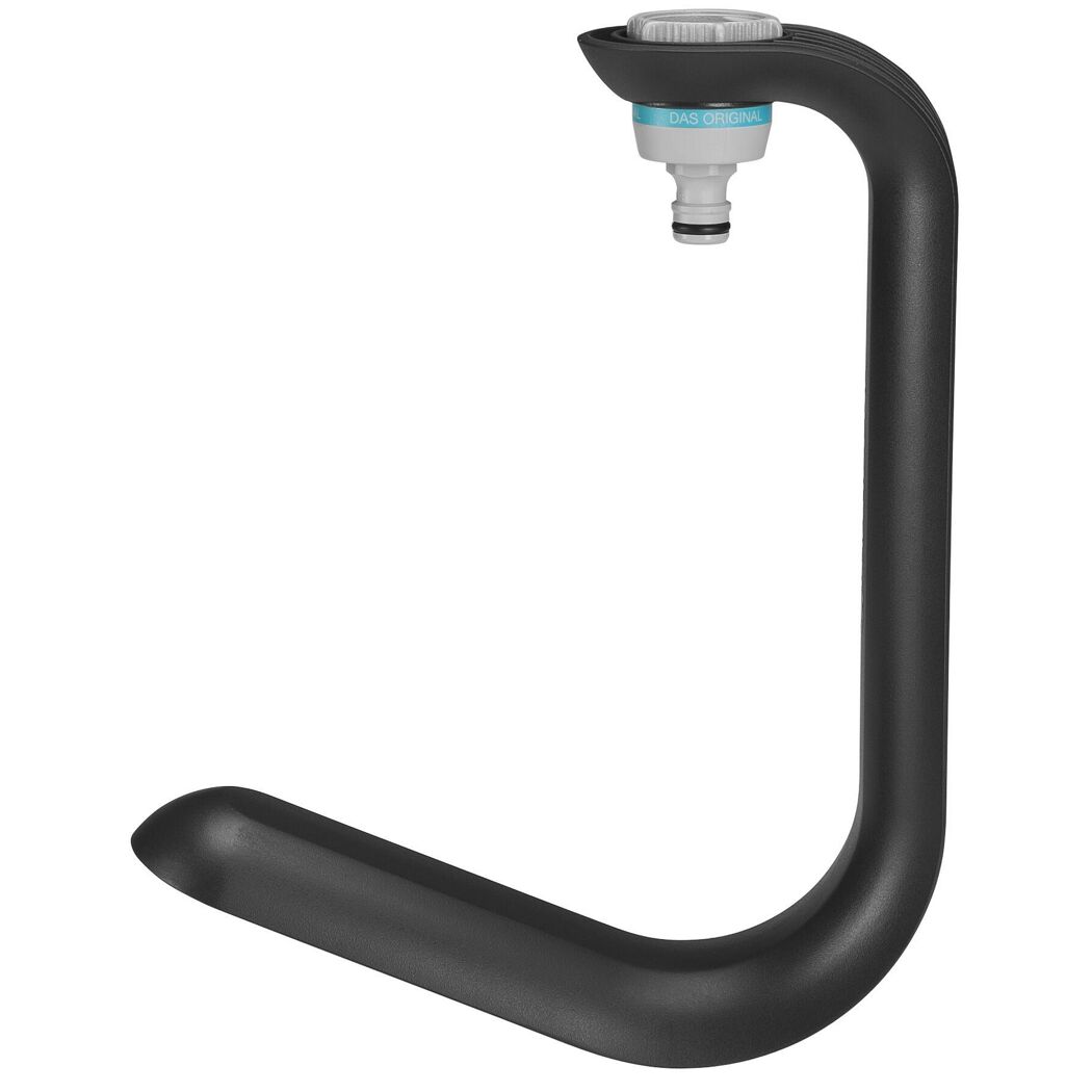 Schwarzer Schlauchhalter TapFix