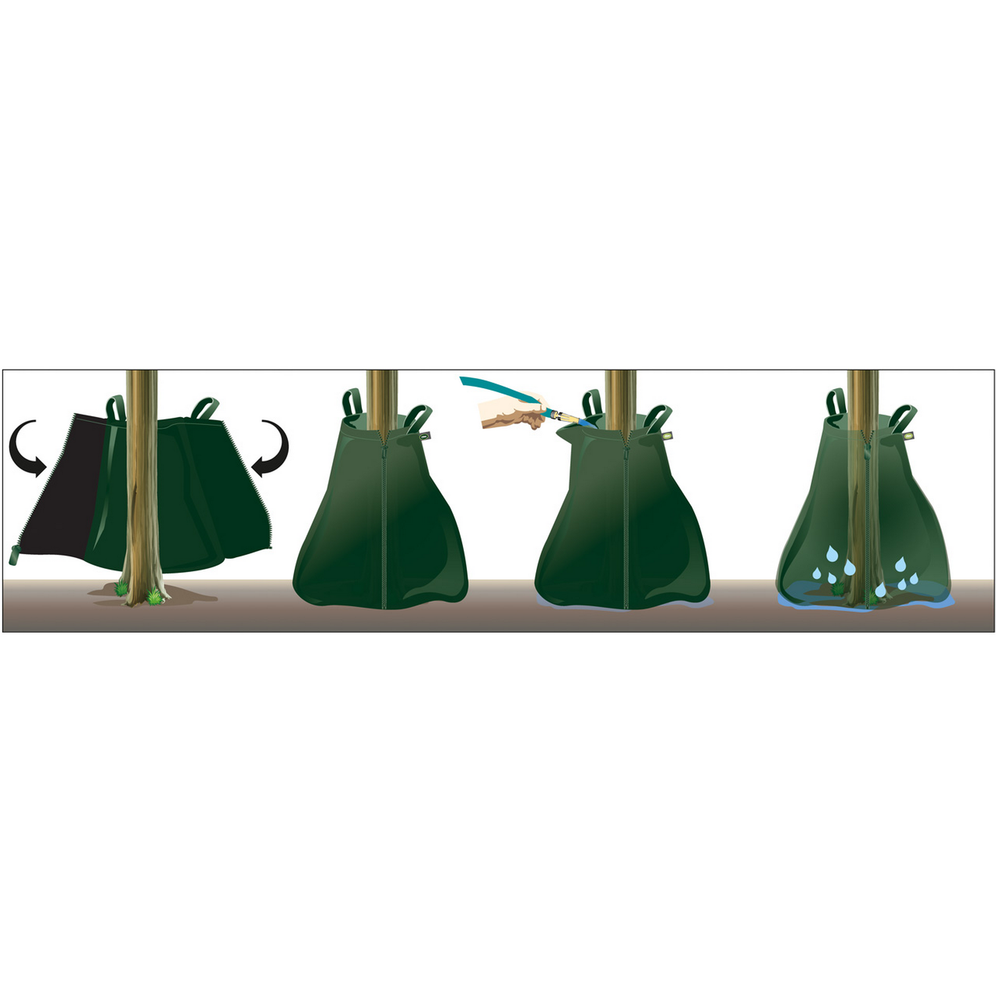 Bewässerungs-Sack 'Rainbag' Kunststoff 75 l + product picture