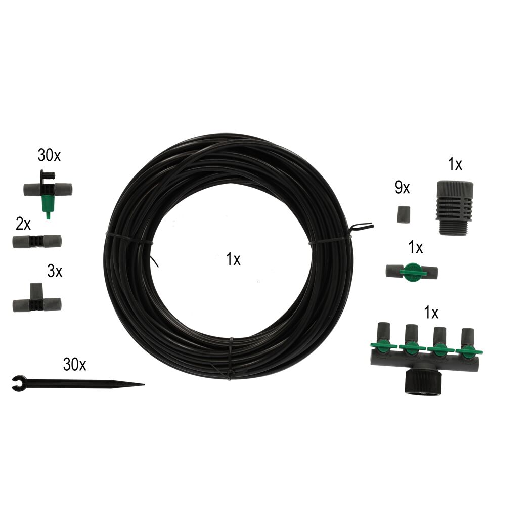 Tropfbewässerungs-Set L bis 30 Pflanztöpfe