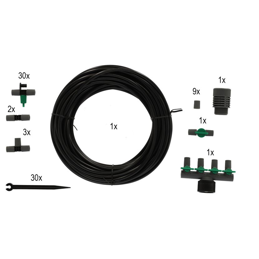 Tropfbewässerungs-Set L bis 30 Pflanztöpfe