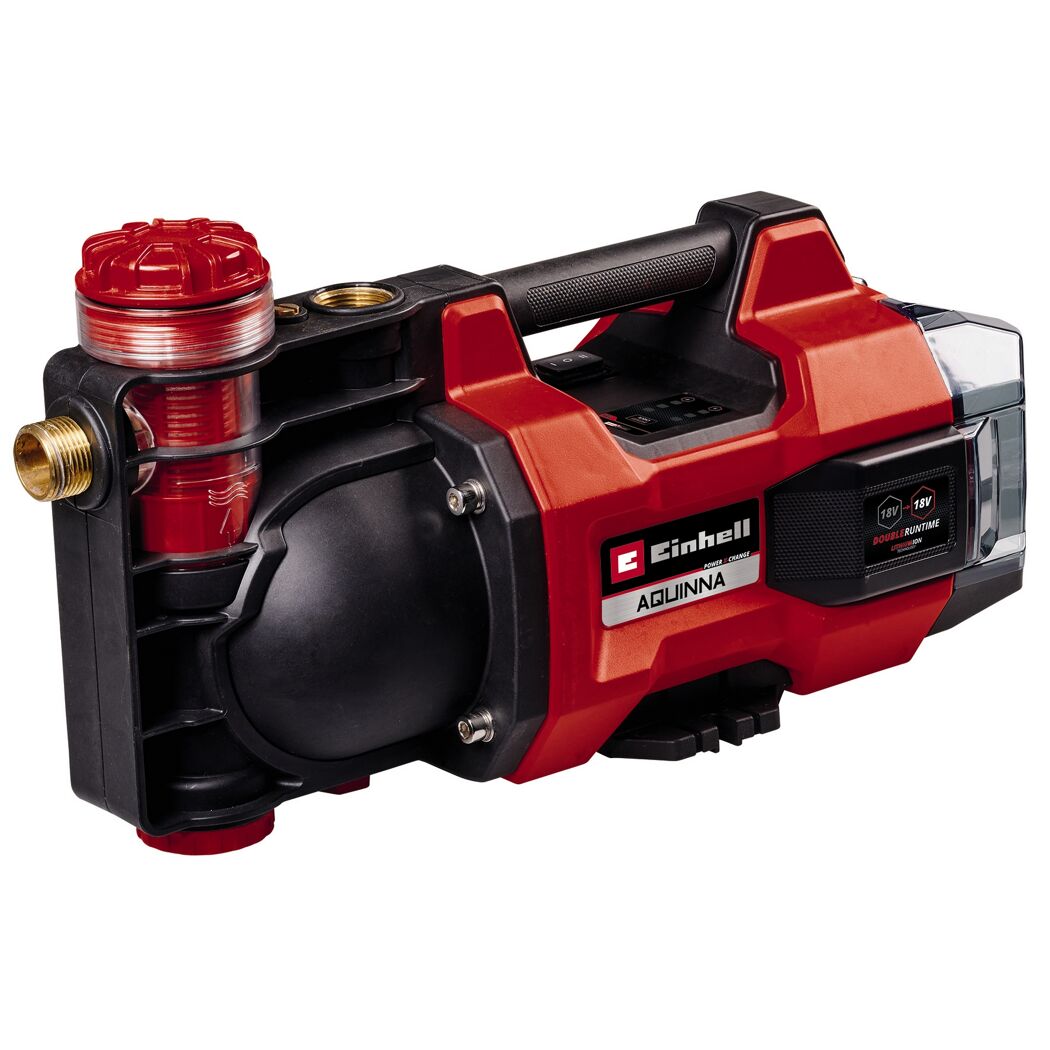 Akku-Gartenpumpe 'Aquinna 18/30 F LED' 3000 l/h ohne Akku