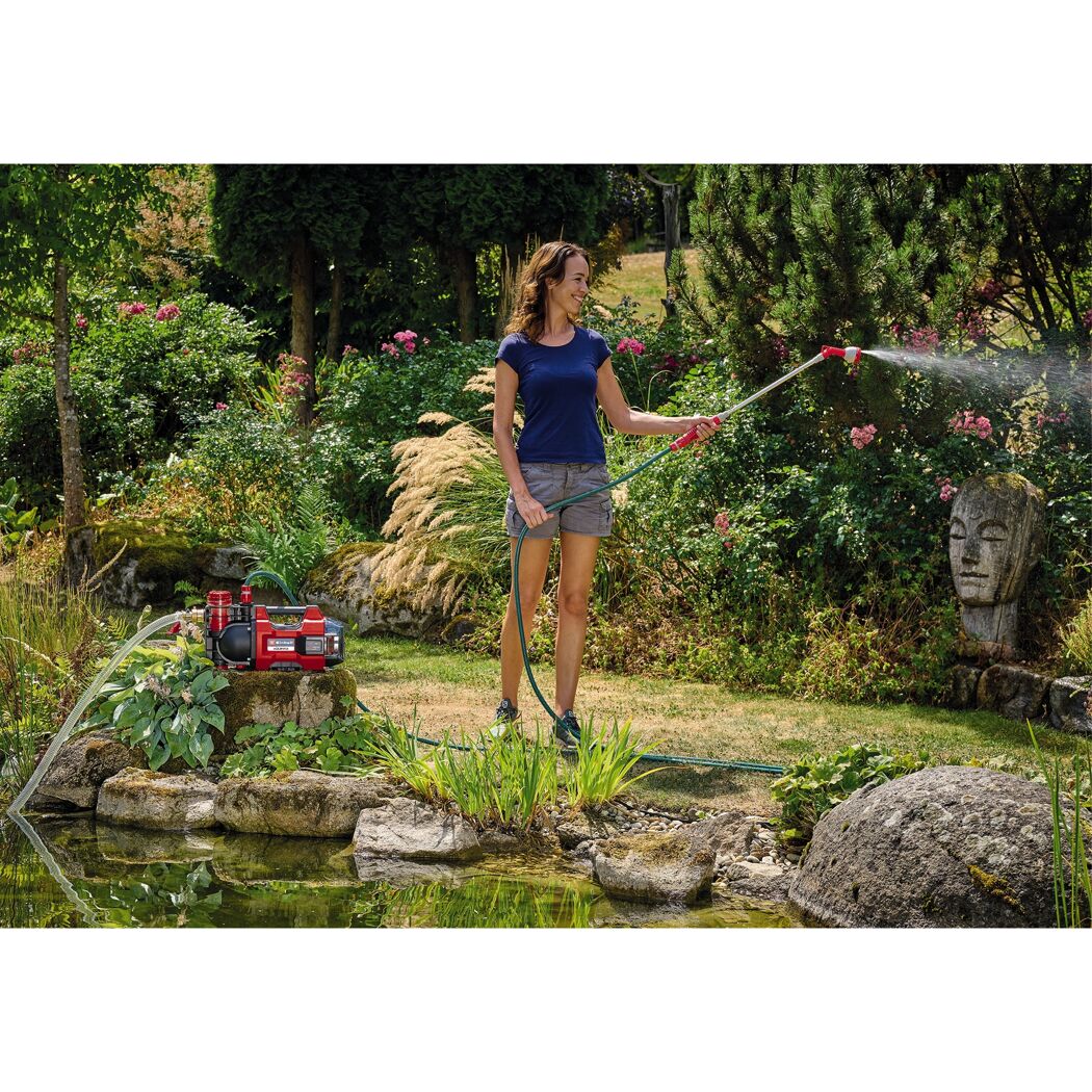 Akku-Gartenpumpe 'Aquinna 18/30 F LED' 3000 l/h ohne Akku