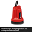 Akku-Klarwasserpumpe 'GE-SP 18 LL Li - Solo' 4500 l/h ohne Akku und Ladegerät