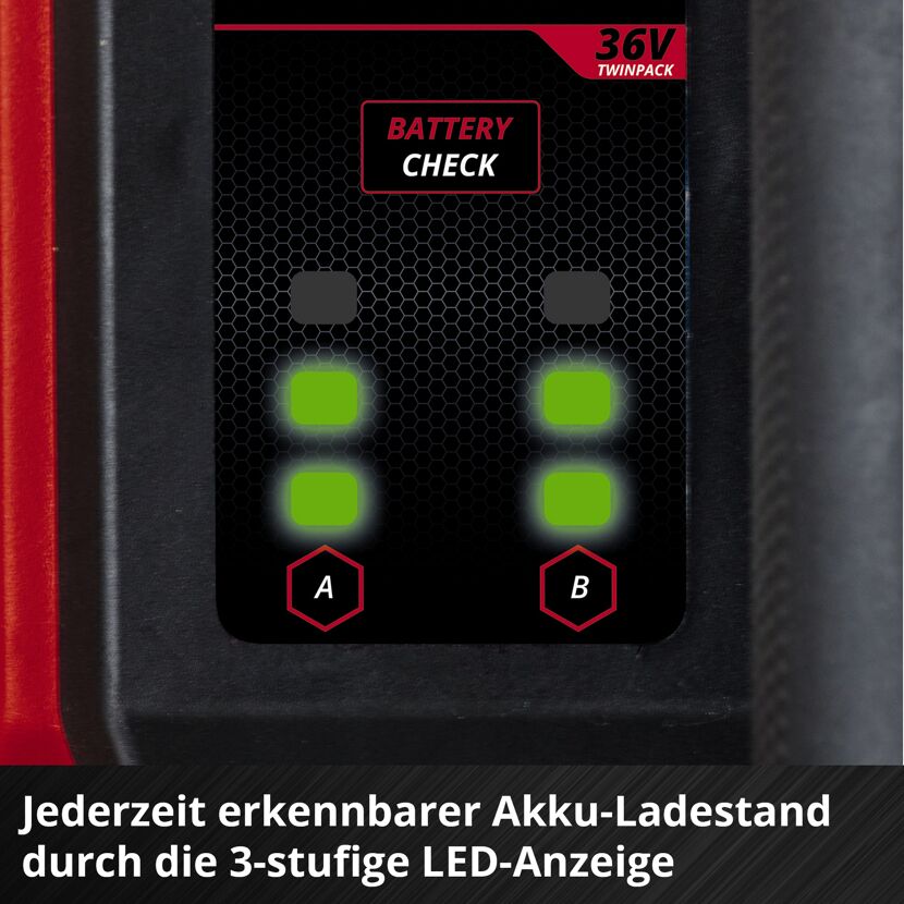 Akku-Gartenpumpe 'Aquinna 36/38 F LED automatic' 3800 l/h ohne Akku und Ladegerät