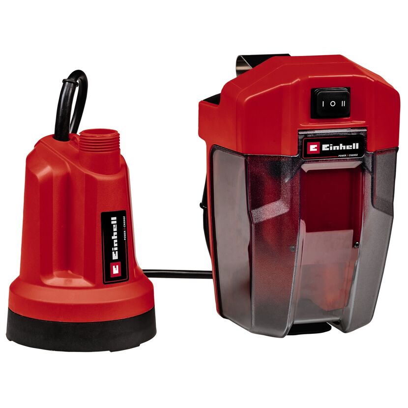 Einhell Klarwasserpumpe und Akku