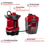 Akku-Schmutzwasserpumpe 'GE-DP 18/25 Li - Solo' 7500 l/h ohne Akku und Ladegerät