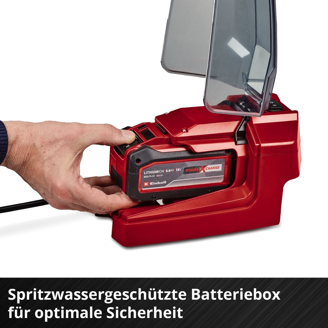 Akku-Schmutzwasserpumpe 'GE-DP 18/25 Li-Solo' 7500 l/h ohne Akku und Ladegerät