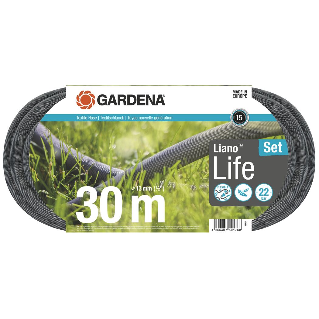 Gardena Liano Life Textilschlauch 30 m