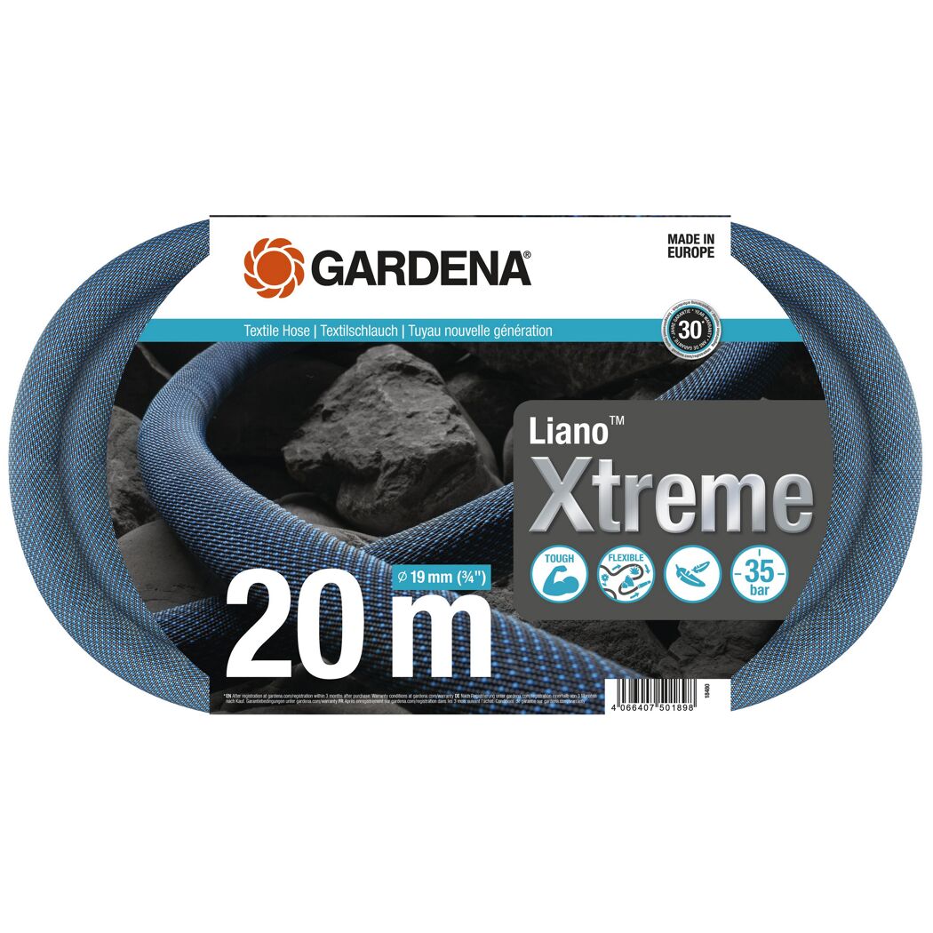 Gardena Liano Xtreme Textilschlauch 20 m