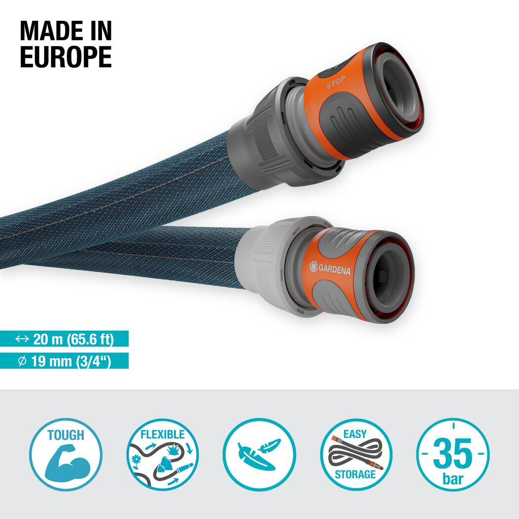 Gardena Textilschlauch LianoXtreme 3/4" 20m Set