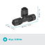 T-Stück 'Micro-Drip-System' 1/2"