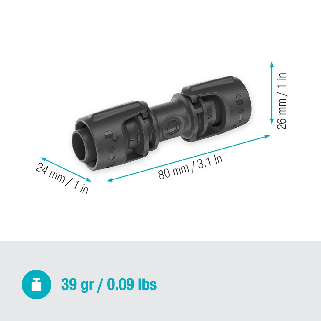 Verbinder 'Micro-Drip-System' 1/2'