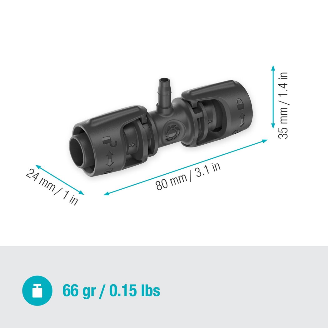 Verbinder 'Micro-Drip-System' 1/2' - 3/16'