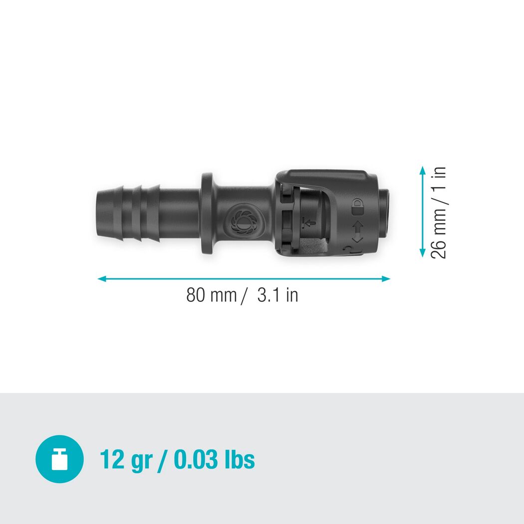 Universalverbinder 'Micro-Drip-System' 1/2'