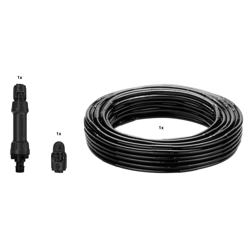 GARDENA Micro-Drip-System Set für Hecken und Sträucher, 50 m