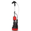 Gartenpumpe BAP350 von T.I.P. mit langem Schlauch und rotem Schaltkasten