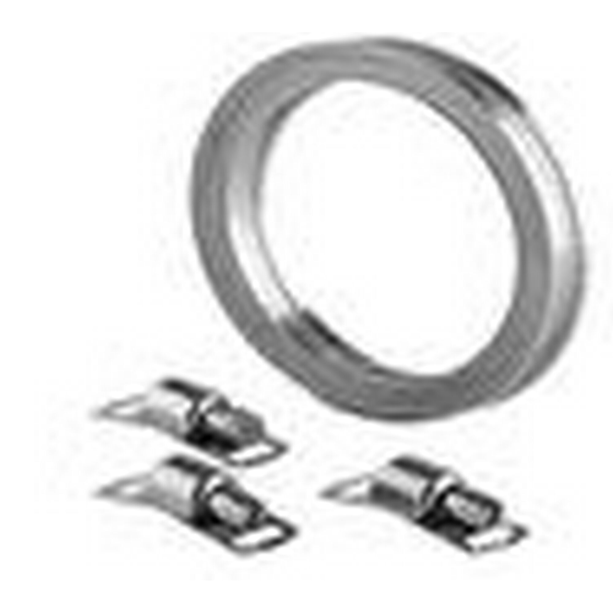 Schlauchklemmenband und Klemmen