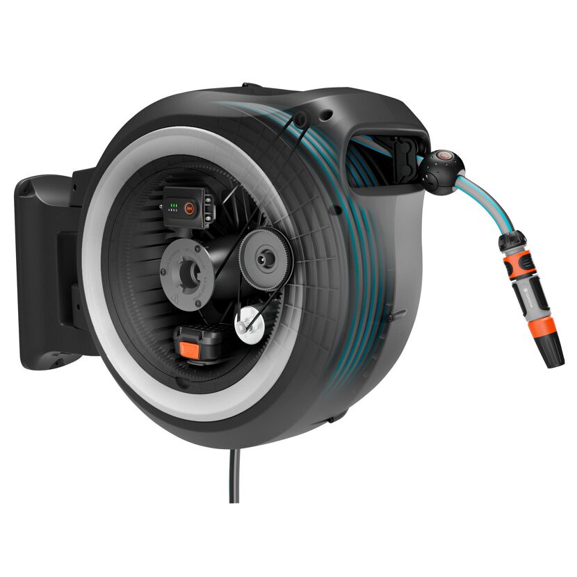 Akku-Wand-Schlauchbox 'PowerRoll XL' 18 V 35 m