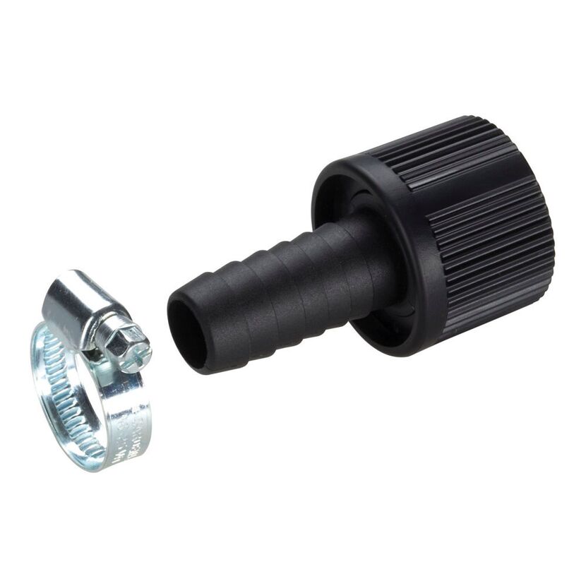Anschlussstück für Saugschlauch 19 mm (3/4") mit Schlauchschelle