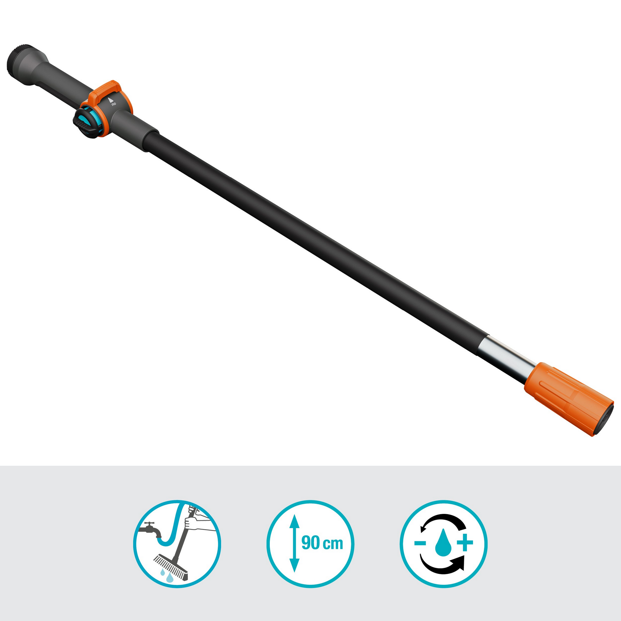 Stiel 'Cleansystem S' für Stielbürste 90 cm wasserführend